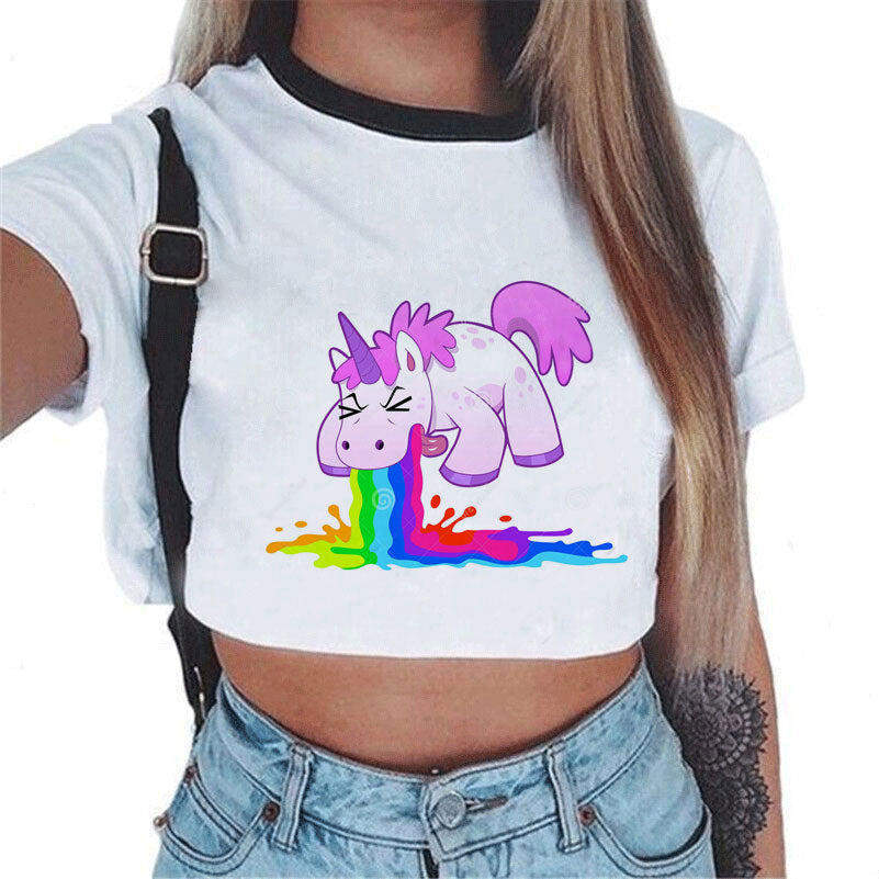 Rainbow Unicorn T Shirt