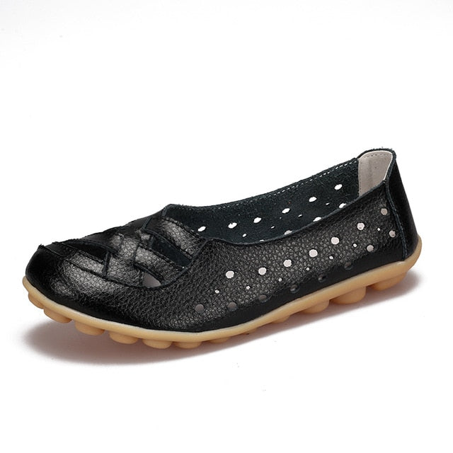 Flats Genuine Leather Shoes