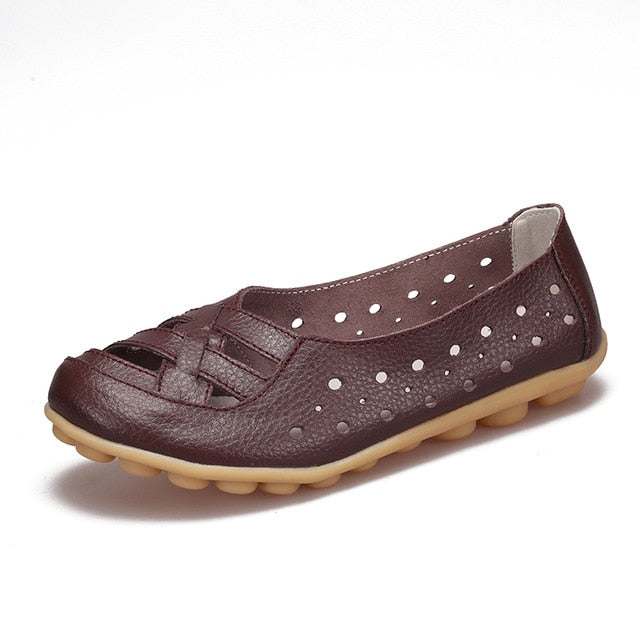 Flats Genuine Leather Shoes