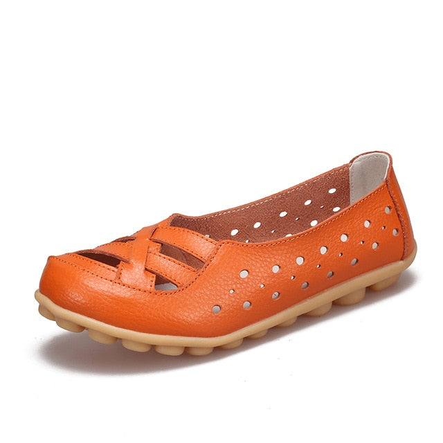 Flats Genuine Leather Shoes