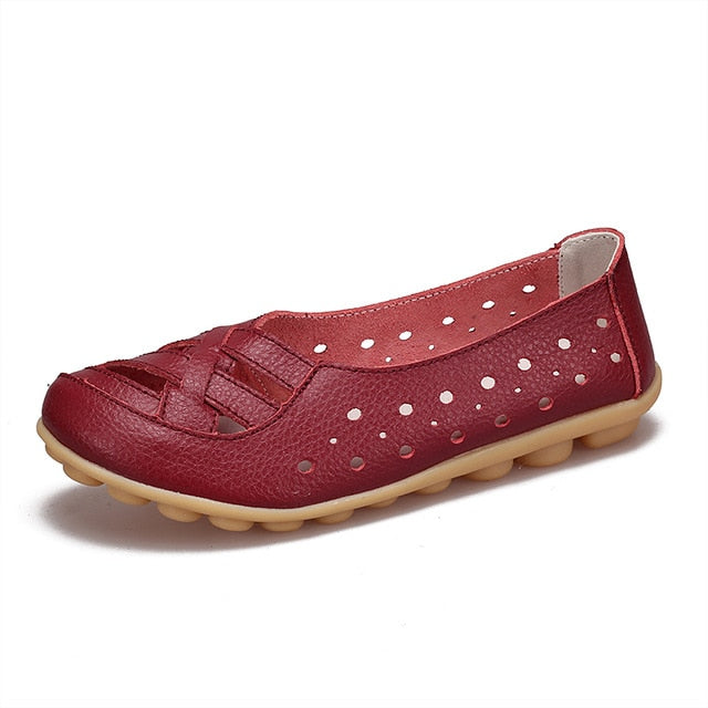 Flats Genuine Leather Shoes