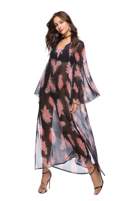 Floral Bohemian Long Dress