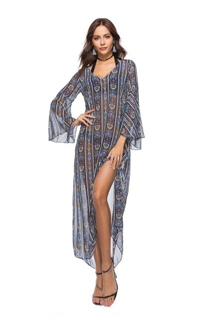 Floral Bohemian Long Dress