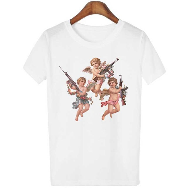 Angel Graphic T Shirts