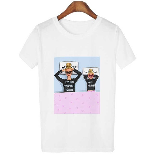 New Kawaii White T Shirt