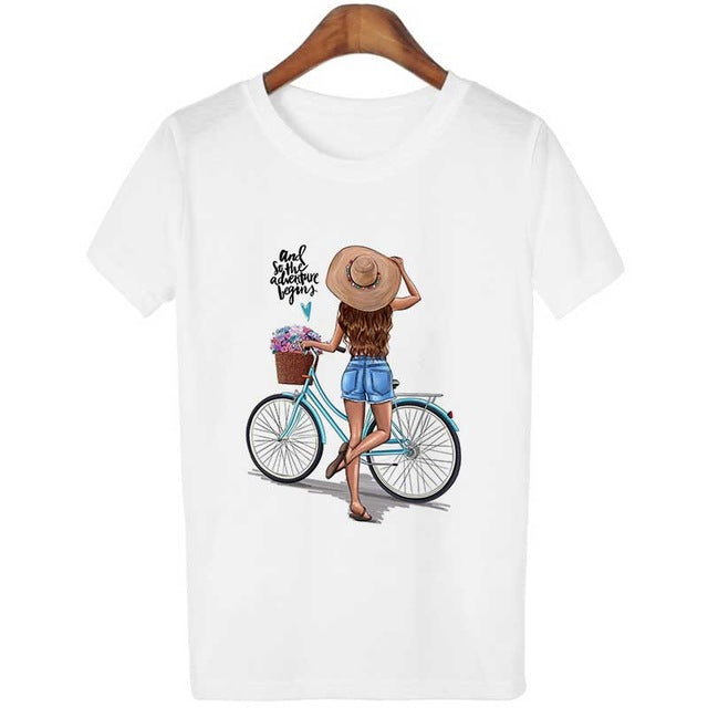 New Kawaii White T Shirt