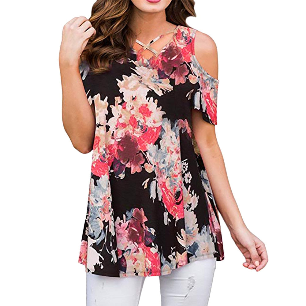 Women dress flowers Short