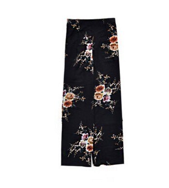 Floral Print Long Skirts