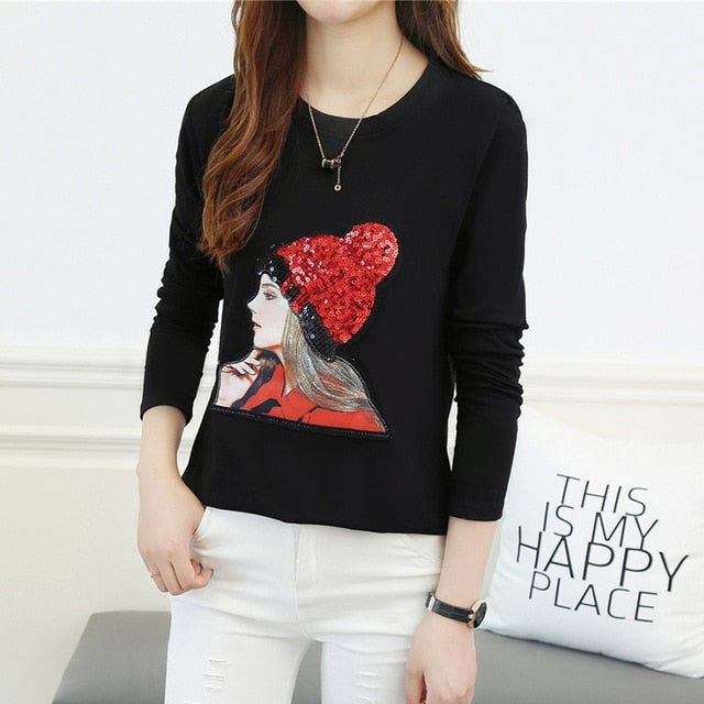 Gray Stripe Long Sleeve T Shirts