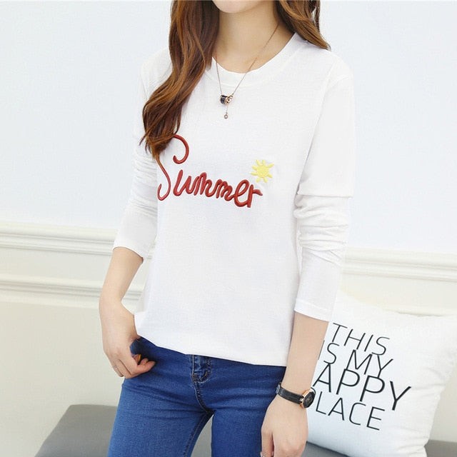 Gray Stripe Long Sleeve T Shirts