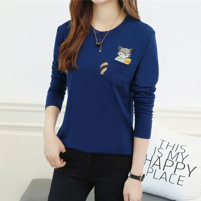 Gray Stripe Long Sleeve T Shirts